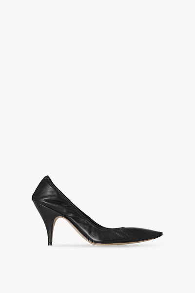 Liisa Pump in Black Leather