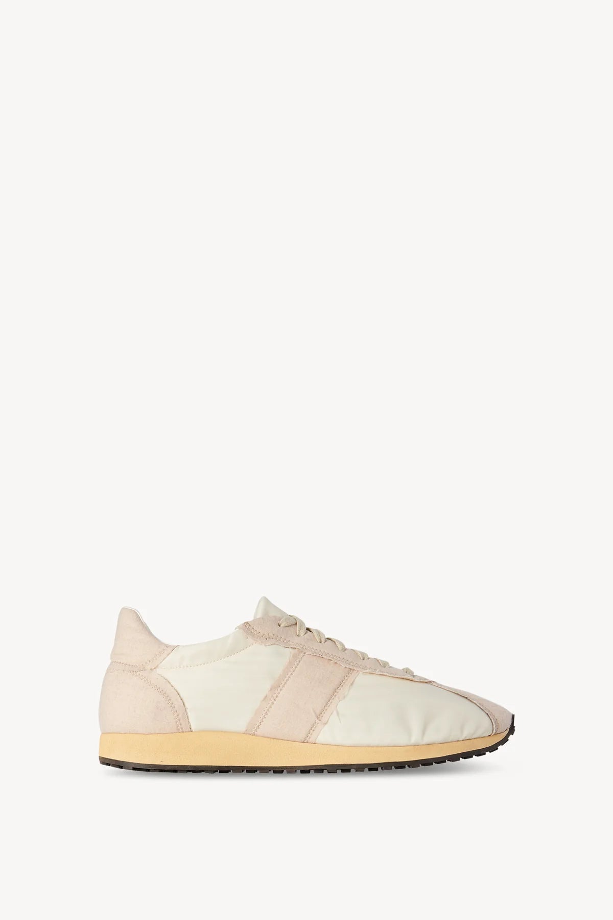 Mica Sneaker in Beige Cashmere and Nylon