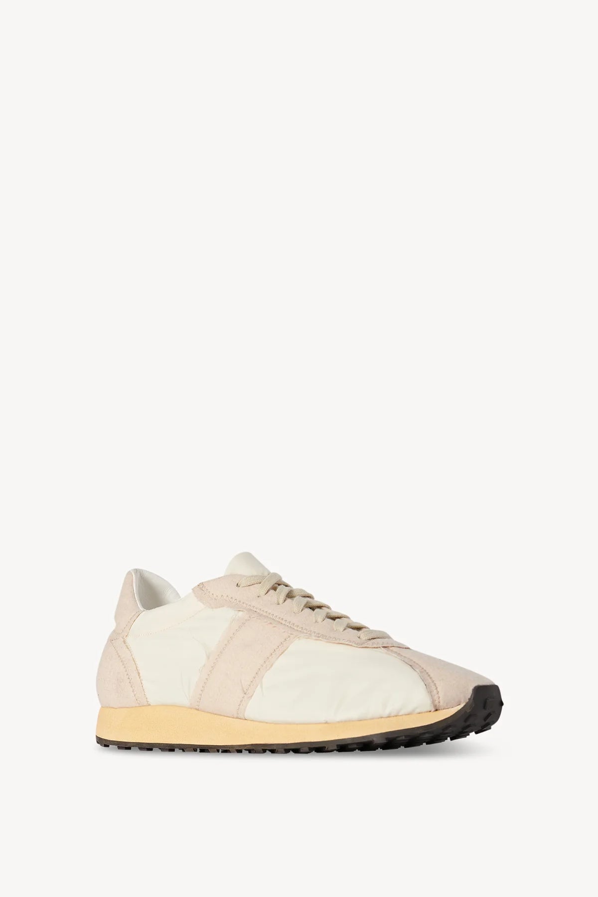 Mica Sneaker in Beige Cashmere and Nylon