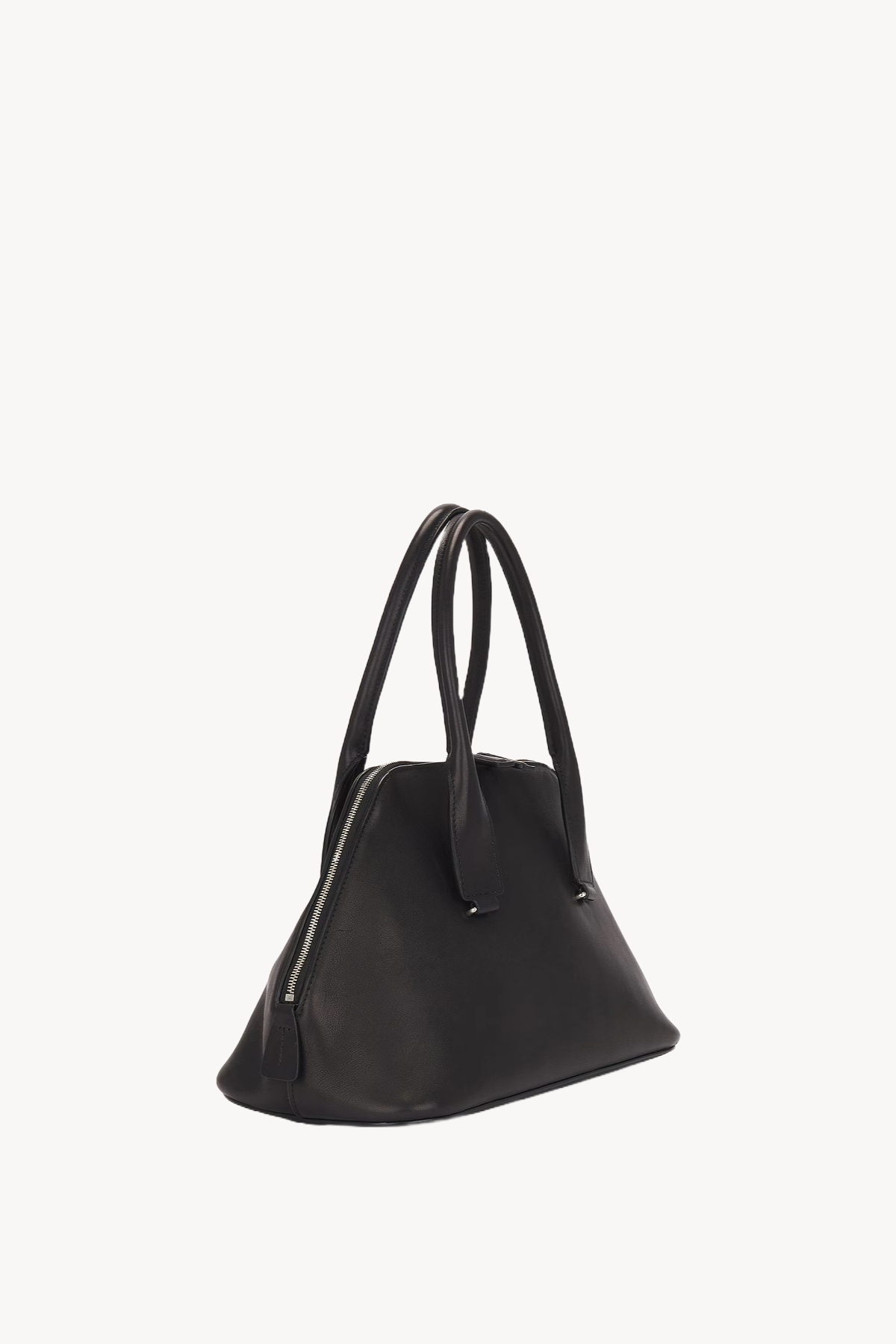 Medium Devon Bag in Black Leather