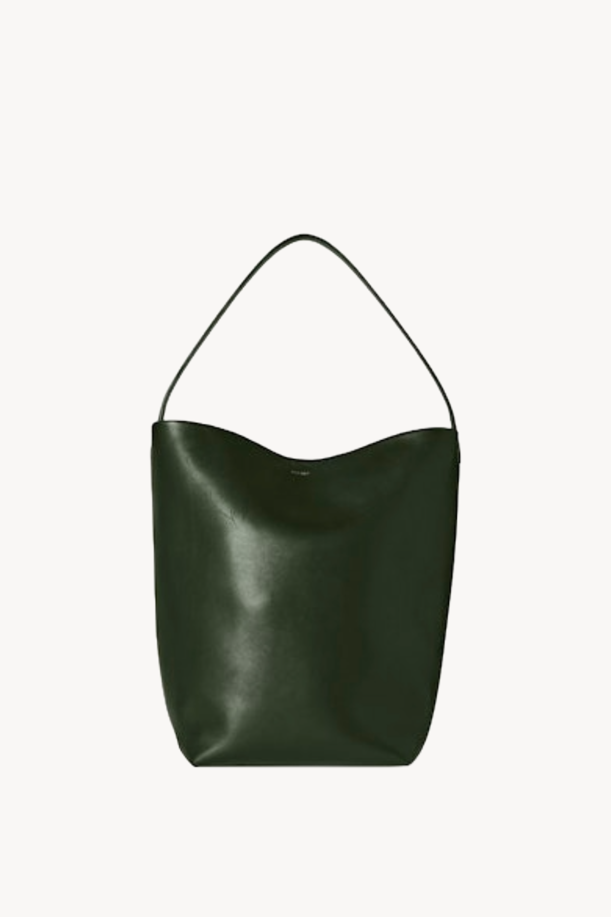 Medium N/S Park Tote Bag in Leather - Moss