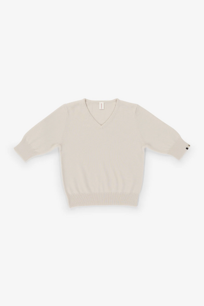 No 400 Mel Sweater in Chalk