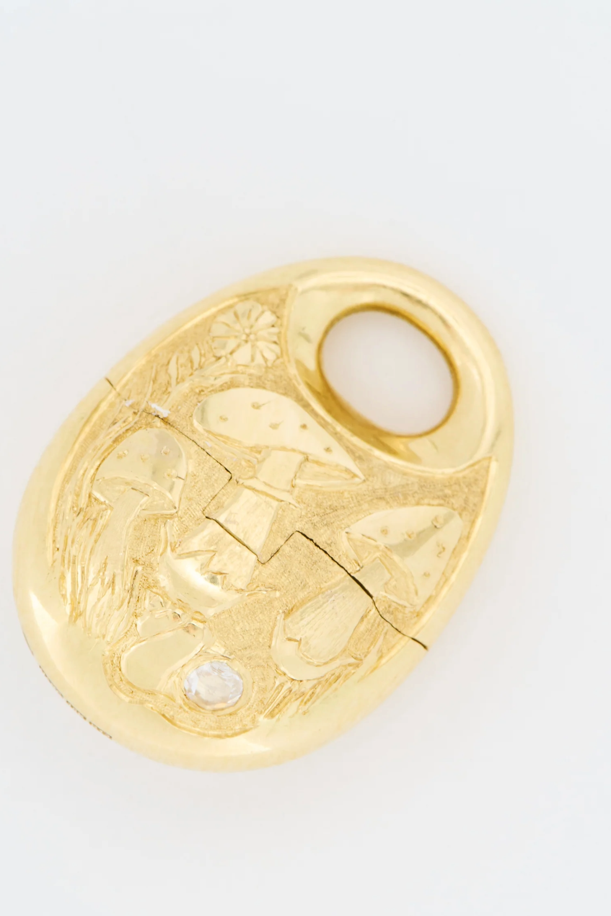 18K Yellow Gold Podling