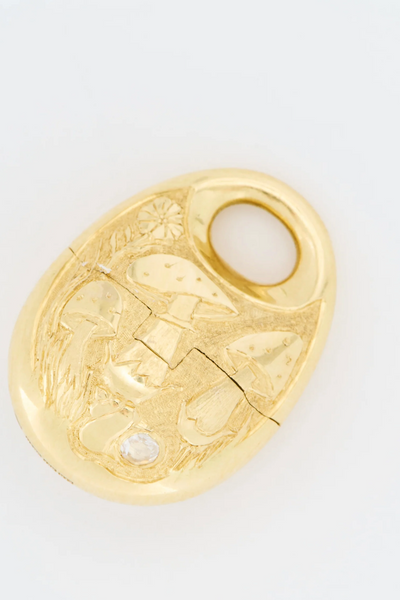 18K Yellow Gold Podling