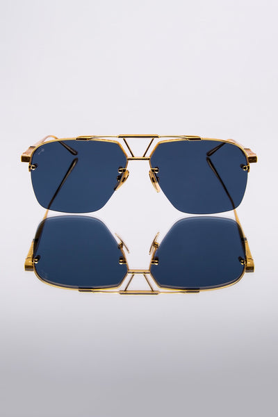 Presidio 24K Yellow Gold Sunglasses