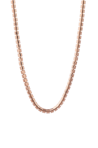 18K Rose Gold 16" Skinny Ophelia Necklace