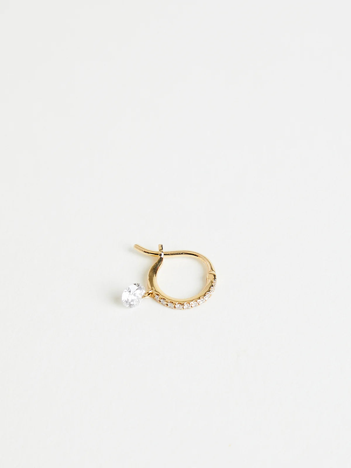 18K Yellow Gold Set Free Mini Hoops