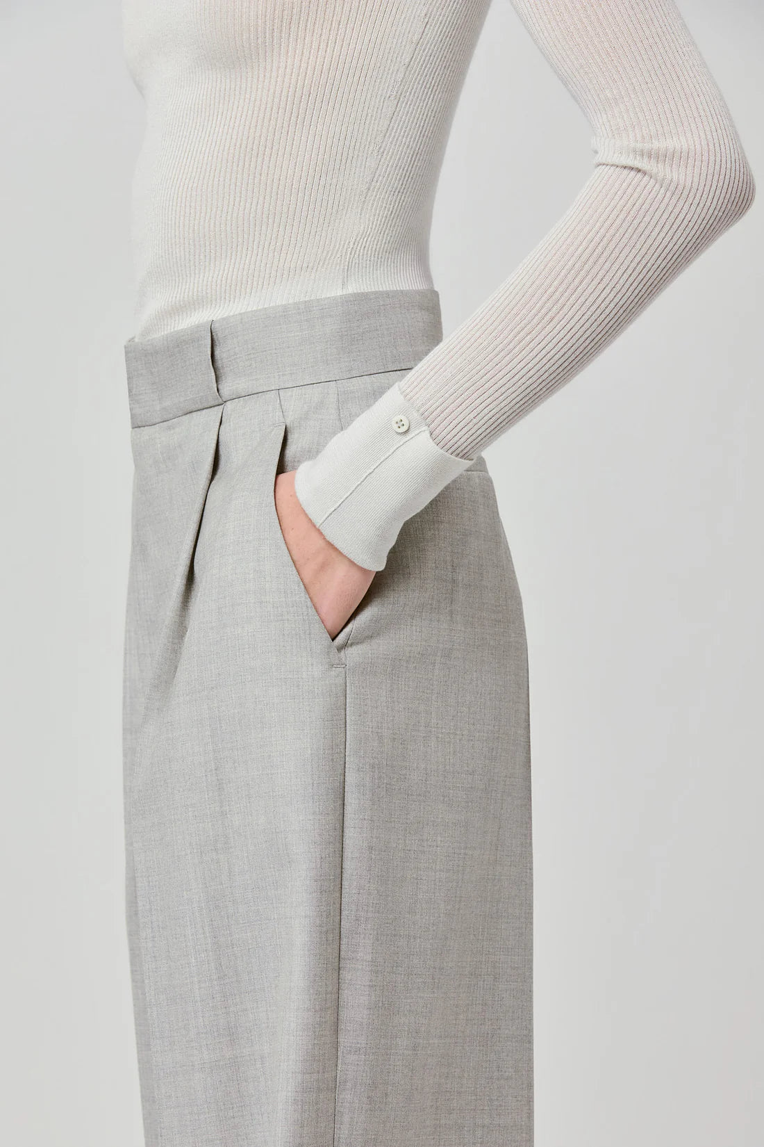 Bogart Single Pleat Trousers