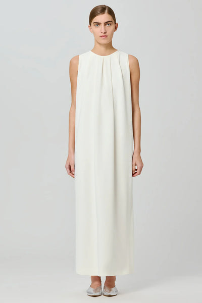 Athena Draped Long Dress