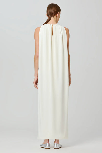 Athena Draped Long Dress