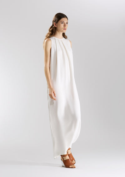 Athena Draped Long Dress