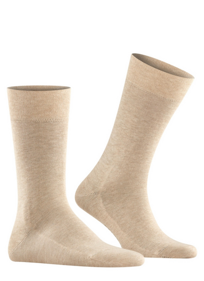 Sensitive London Men Socks in Sand Melange