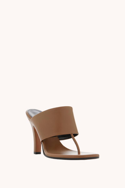 Signum Heeled Sandal in Leather