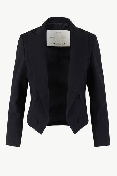 Spencer Blazer in Wool Jacquard