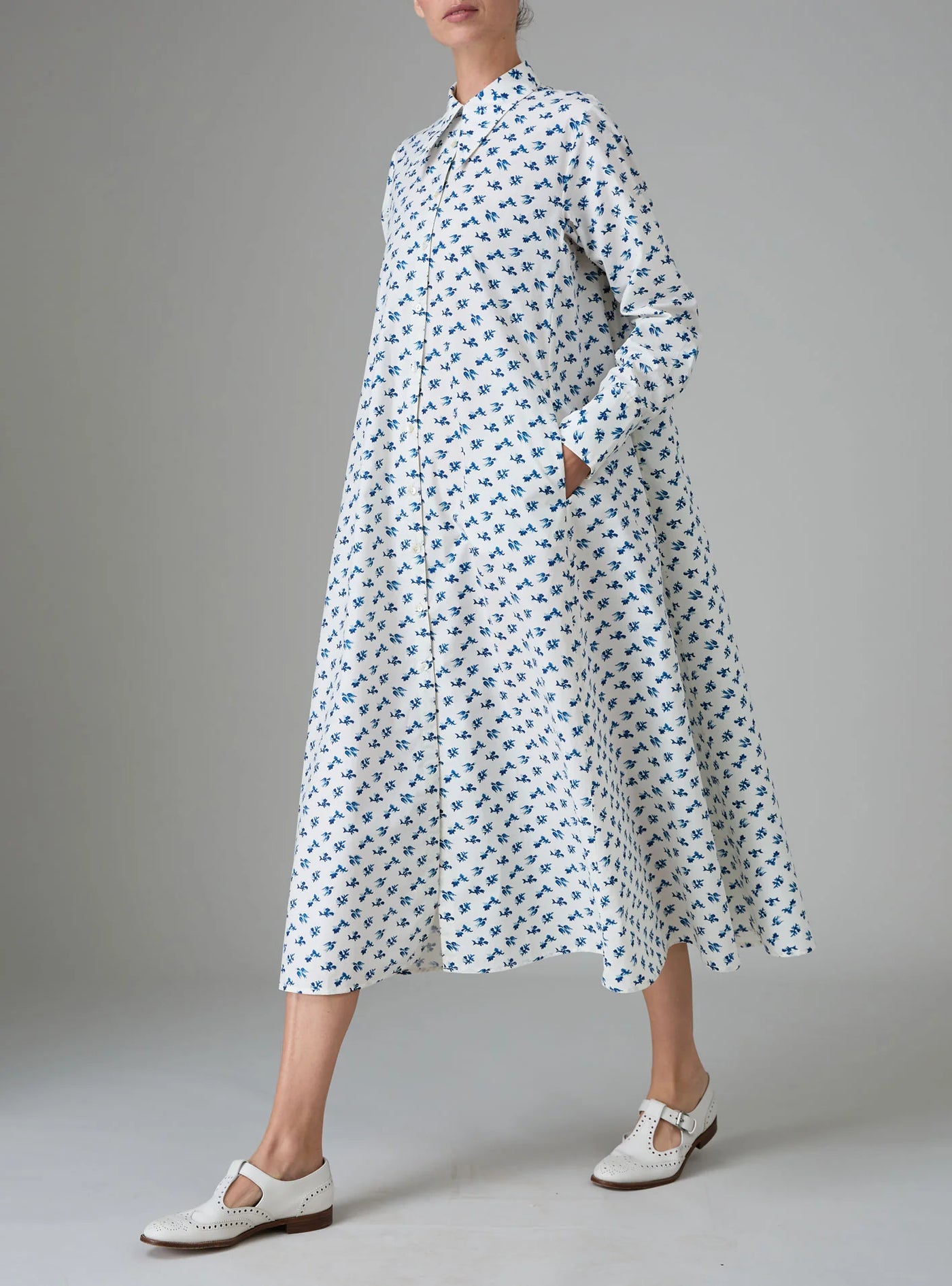 Alceste Poplin Shirt Dress