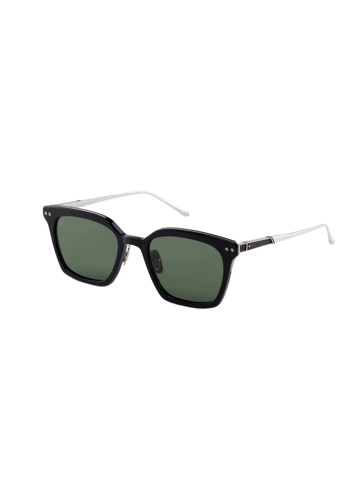 Thorsen 12K Silver/Black Sunglasses