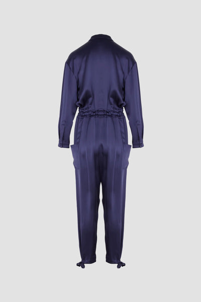 Fluid Satin Jumpsuit