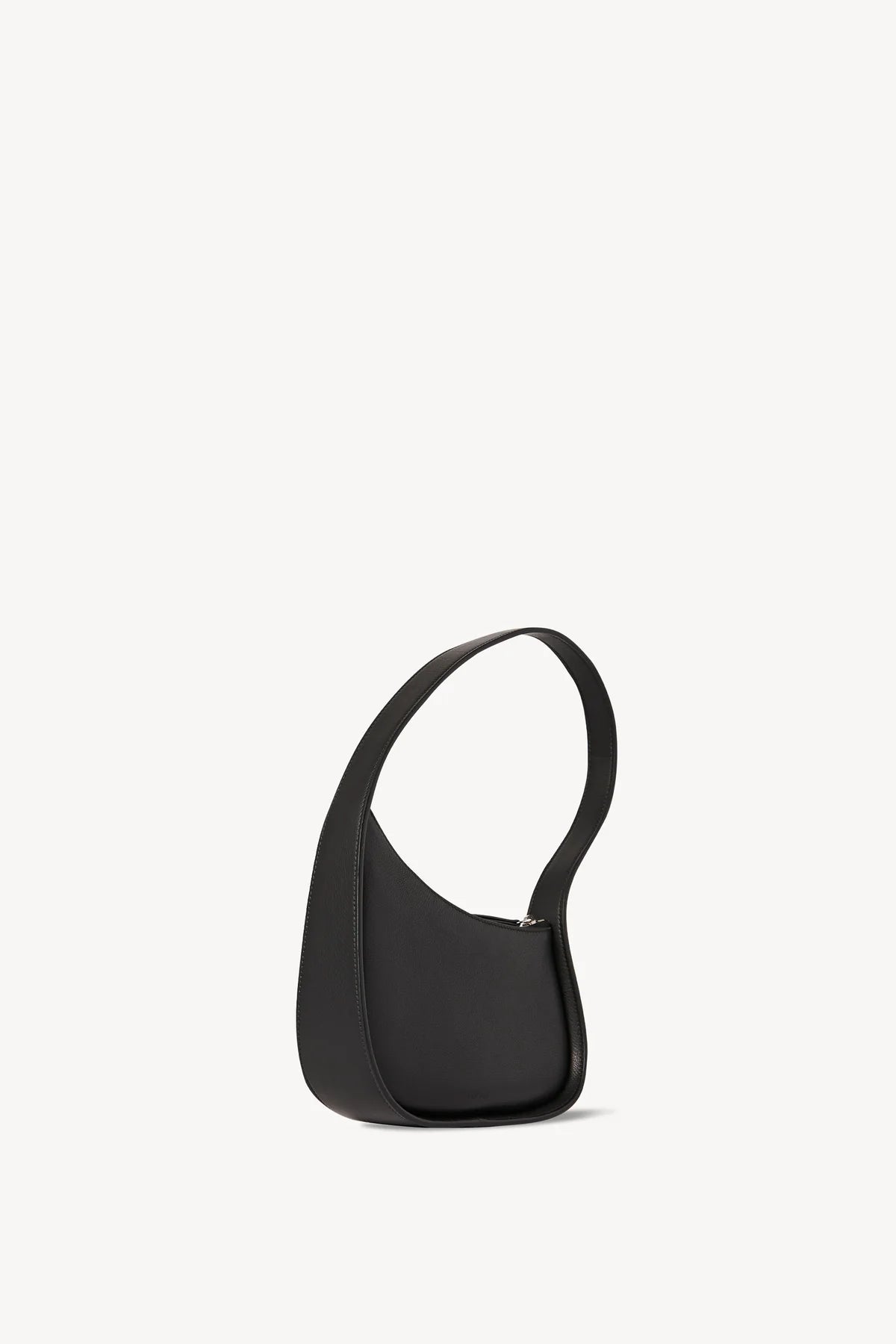 Half Moon Bag in Leather - Black