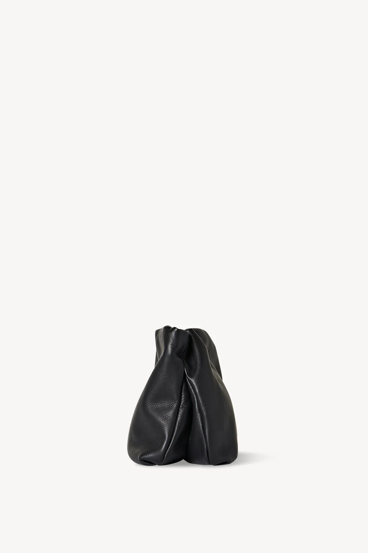 Bourse Clutch Bag in Leather - Black