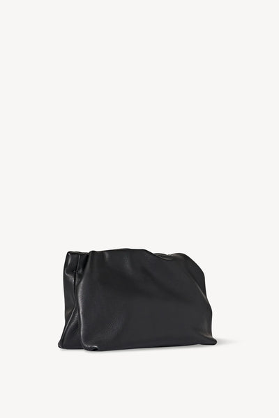 Bourse Clutch Bag in Leather - Black