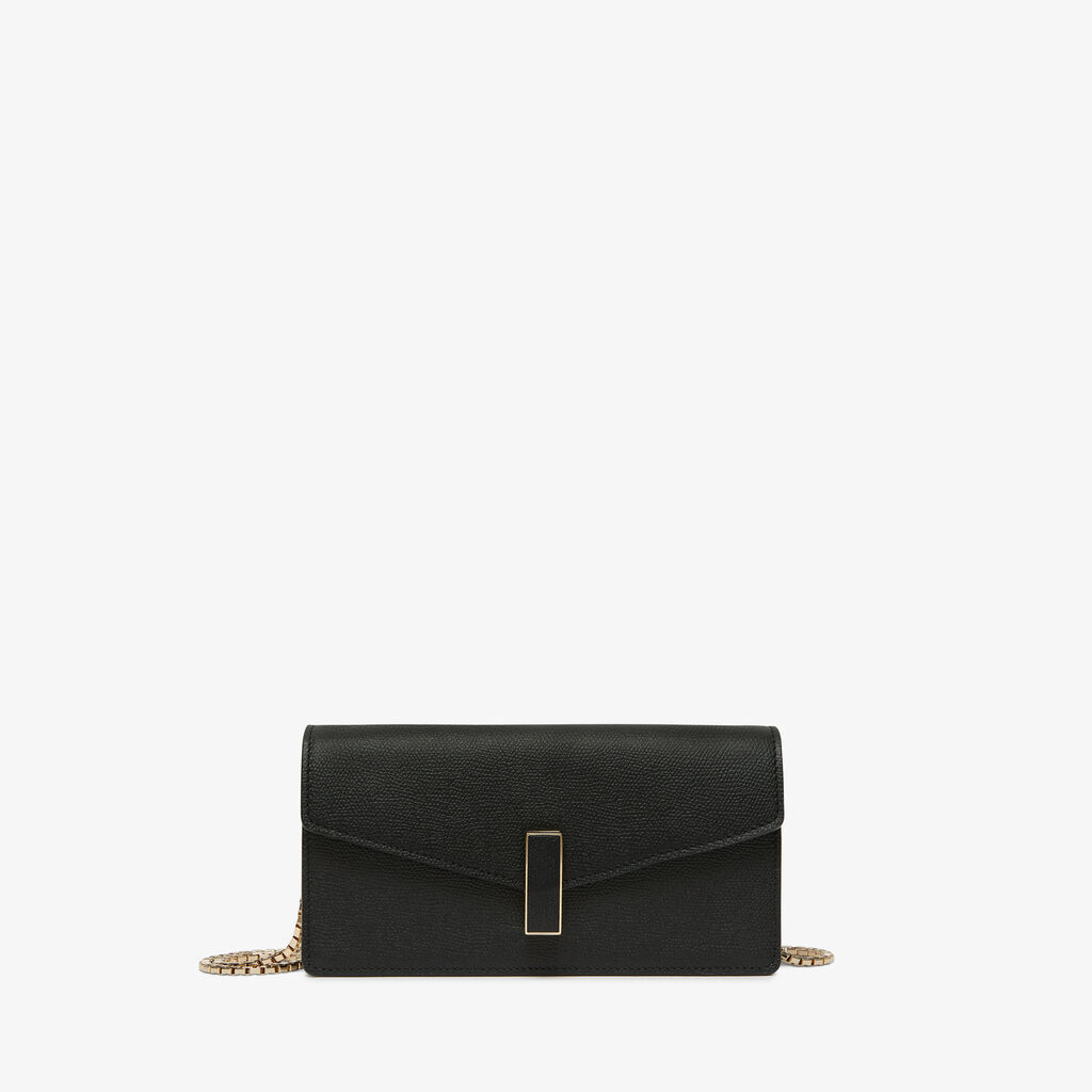 Iside Clutch with Chain - Black