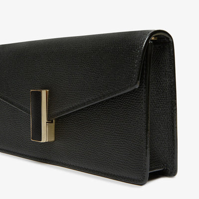 Iside Clutch with Chain - Black