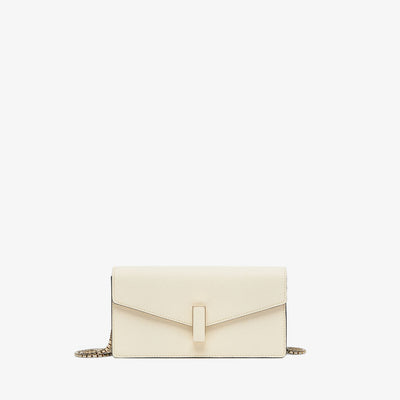 Iside Clutch with Chain - White