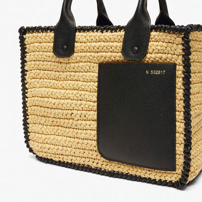 Mini Raffia Shopping Bag