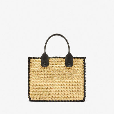 Mini Raffia Shopping Bag