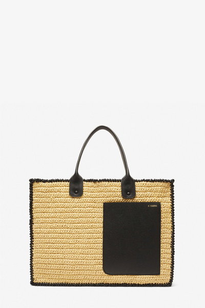 Raffia Shopping Bag