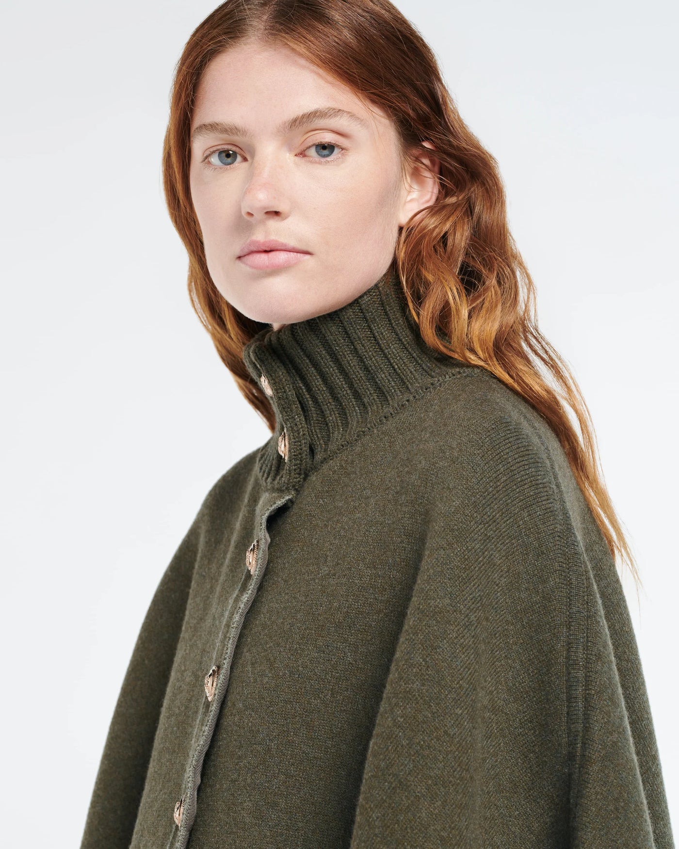 Cashmere cape