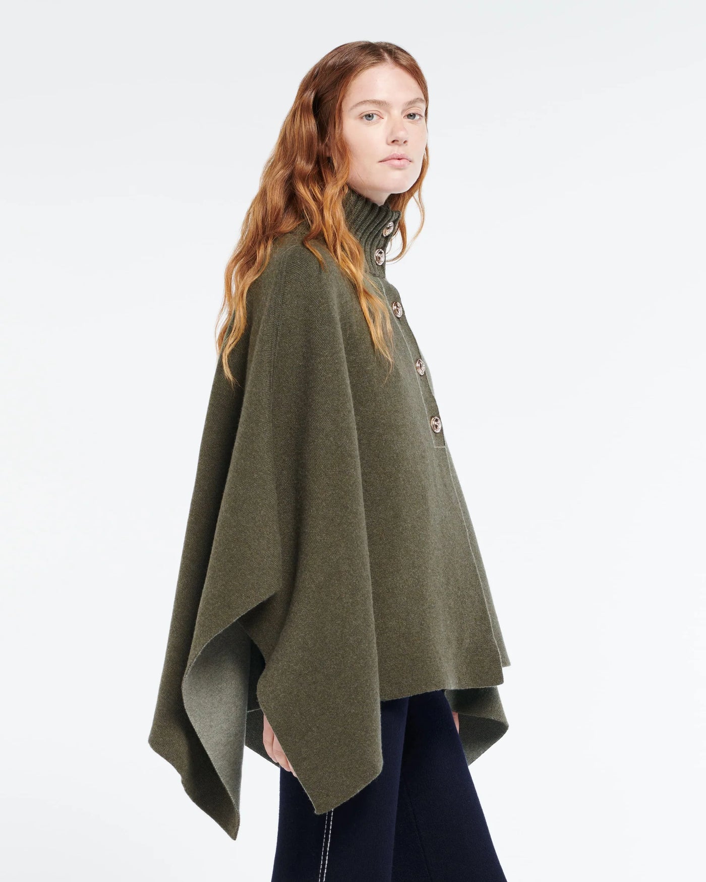 Cashmere cape