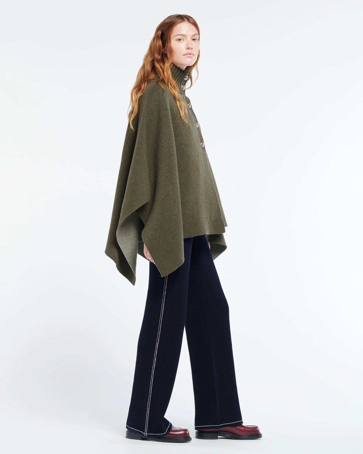 Cashmere cape