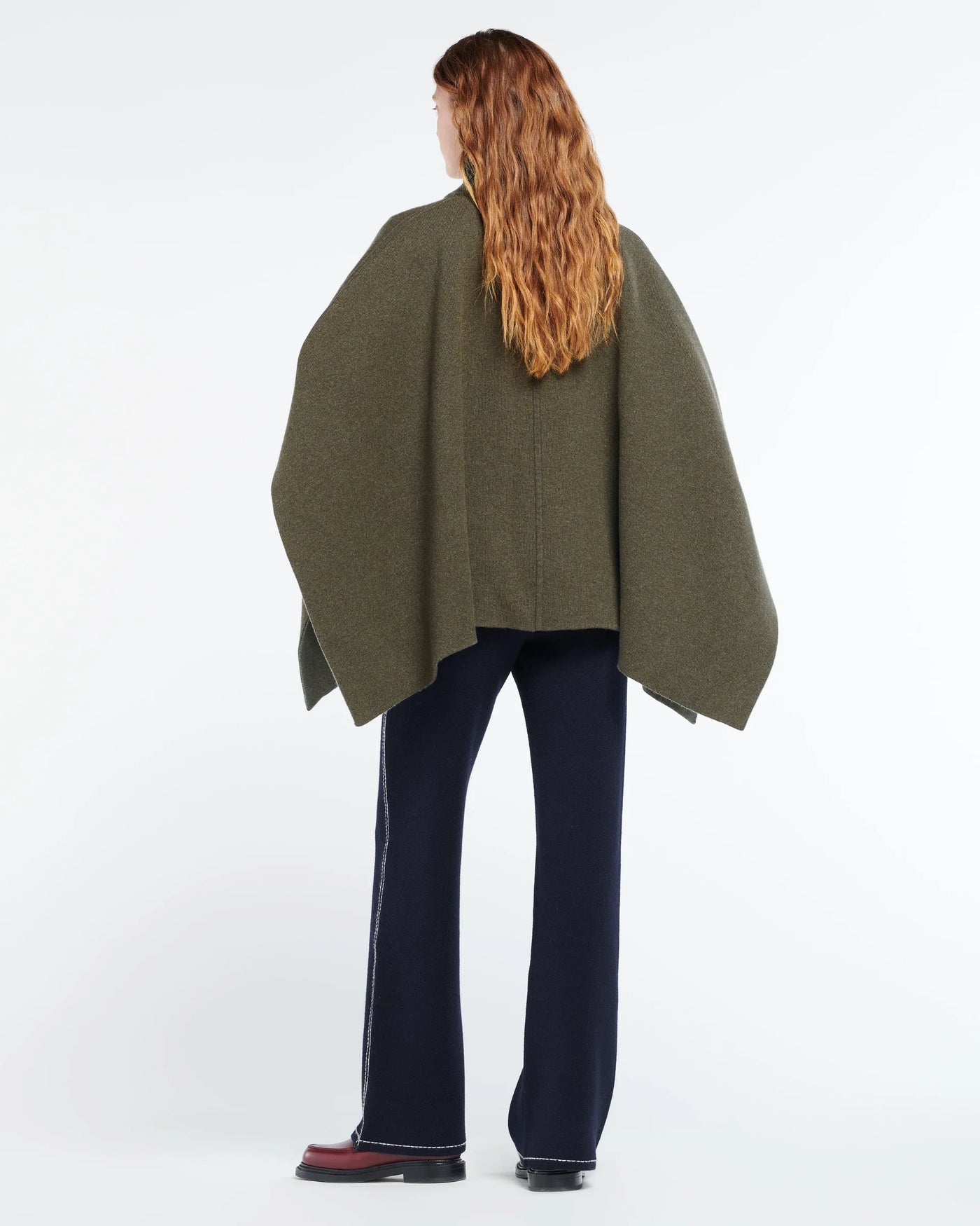 Cashmere cape