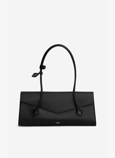 Le Teckel Flap Tote in Shiny Grained Calfskin