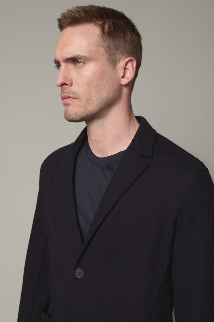 Boiled Wool Regular-Fit Jacket