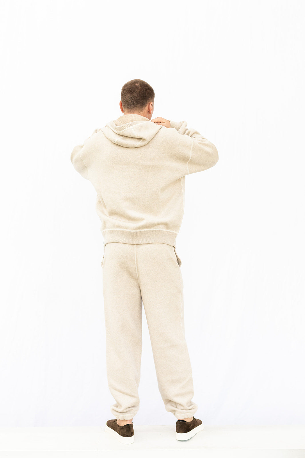 Drawstring Cashmere Joggers